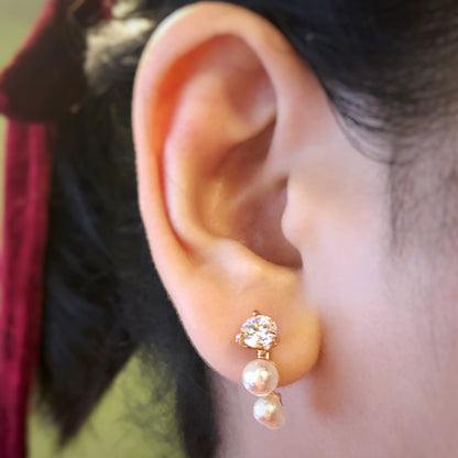 The Modern Pearl Earrings