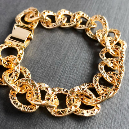 Havana Curling Chain Bracelet