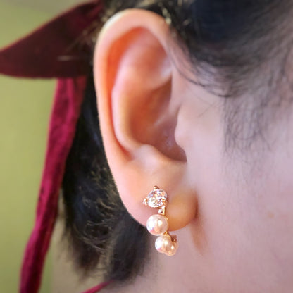 The Modern Pearl Earrings