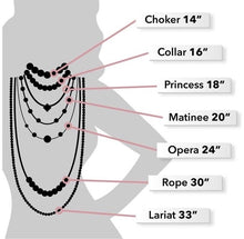 Load image into Gallery viewer, Mother of Pearl Key Necklace in Gold Tone
