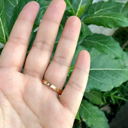 The Crown Ring in Gold Tone