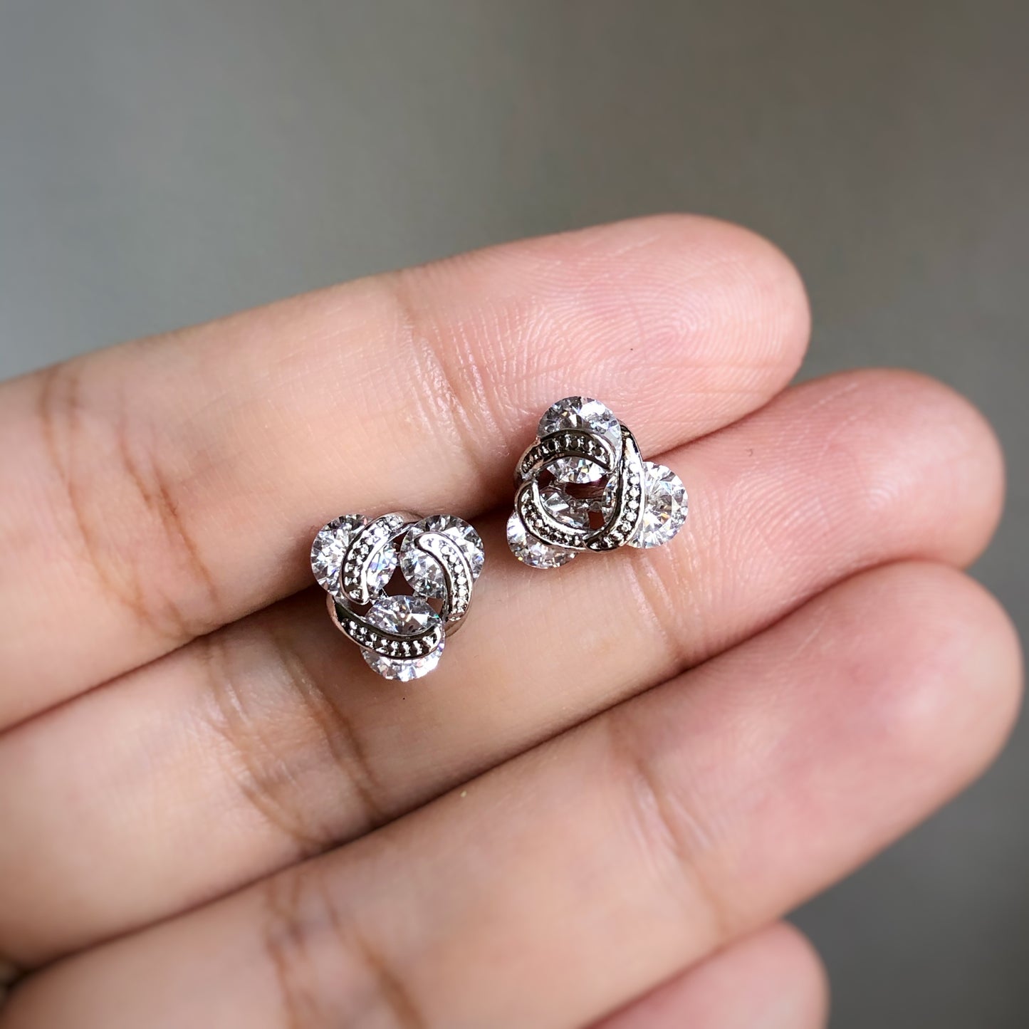 Trinity Stud Earrings