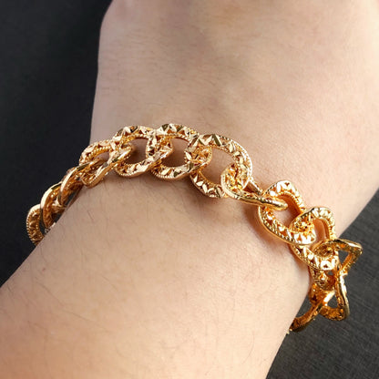 Havana Curling Chain Bracelet