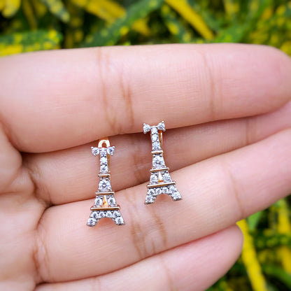 The Eiffel Loop-back Earrings
