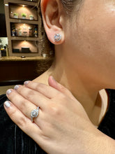 Load image into Gallery viewer, Tiffany Style Ring &amp; Earrings Set
