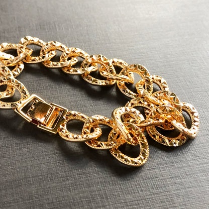Havana Curling Chain Bracelet