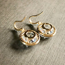 Load image into Gallery viewer, Classic Round Cut Drop Earrings
